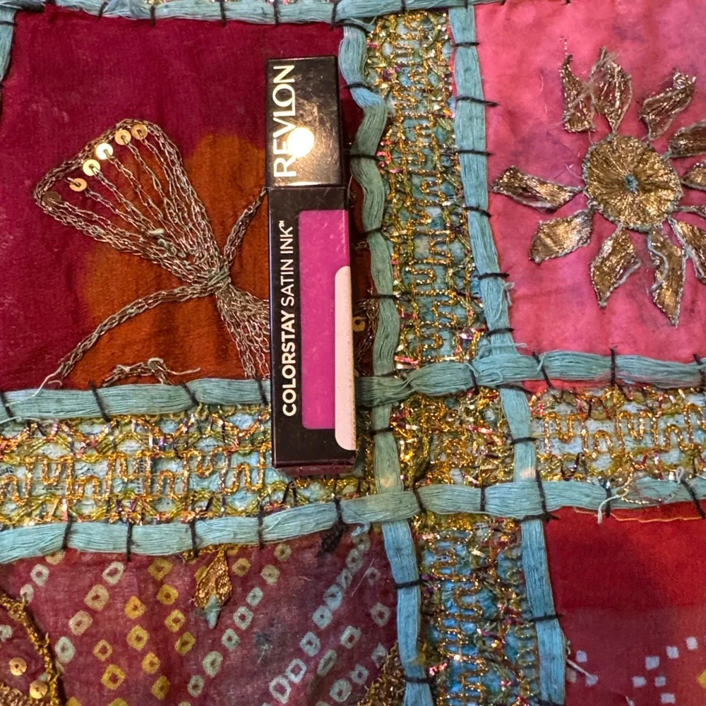 Revlon Satin Ink Lipstick in Bold Pink